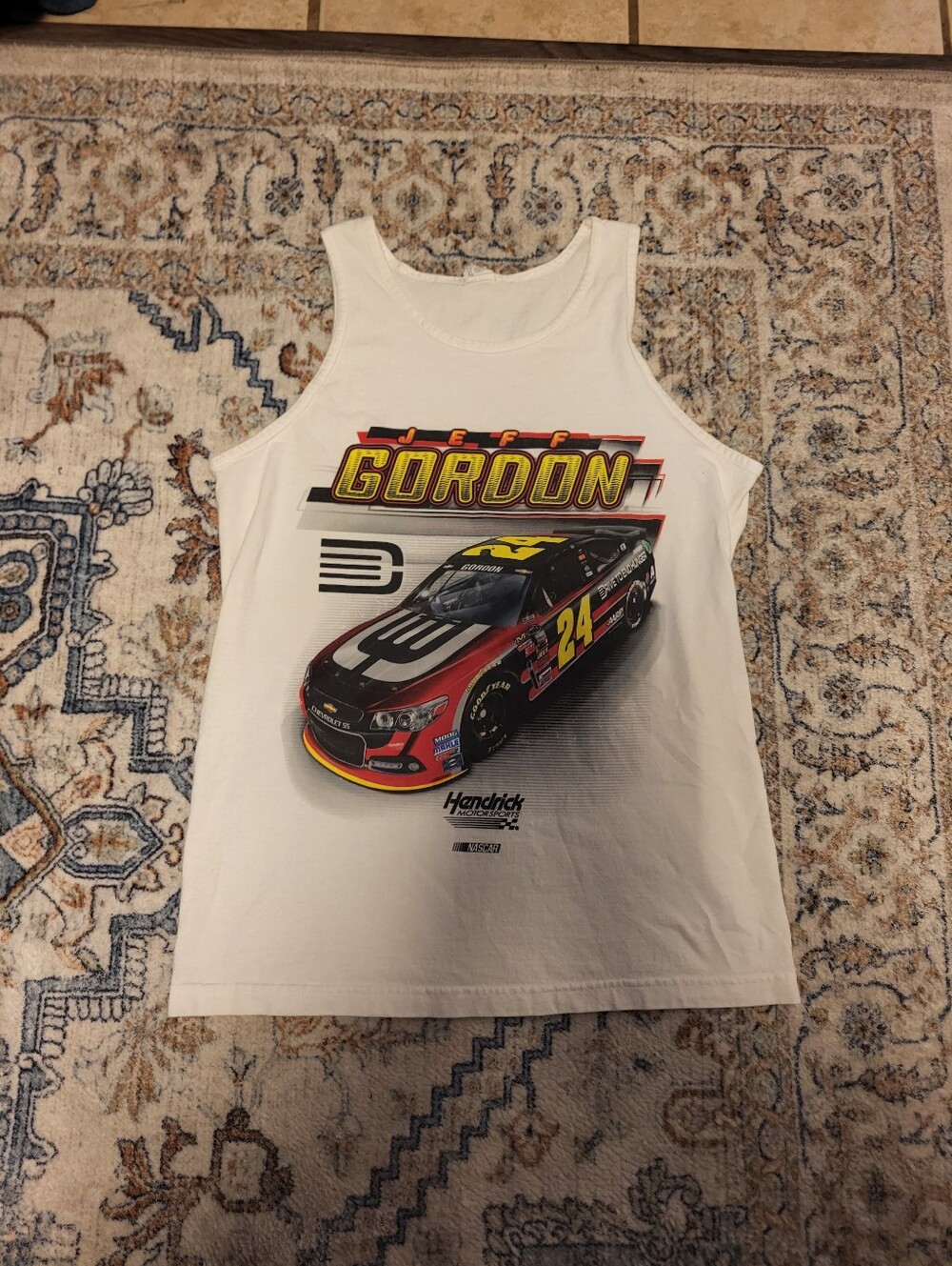 Jeff Gordon 2013 Drive To End Hunger Car Tank Top